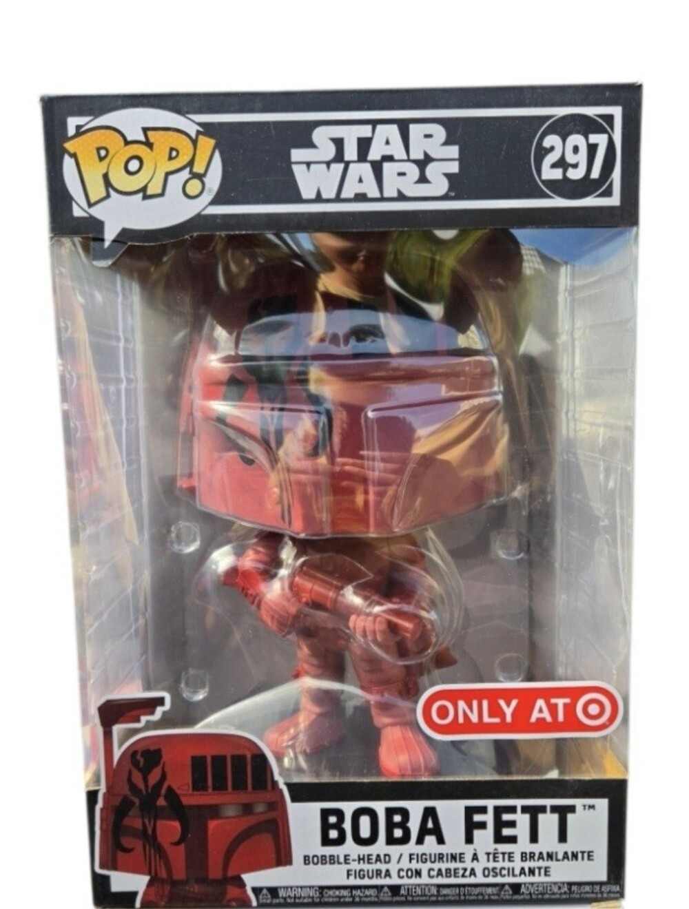 2020 Funko Pop! Star Wars Boba Fett #297 WonderCon Convention